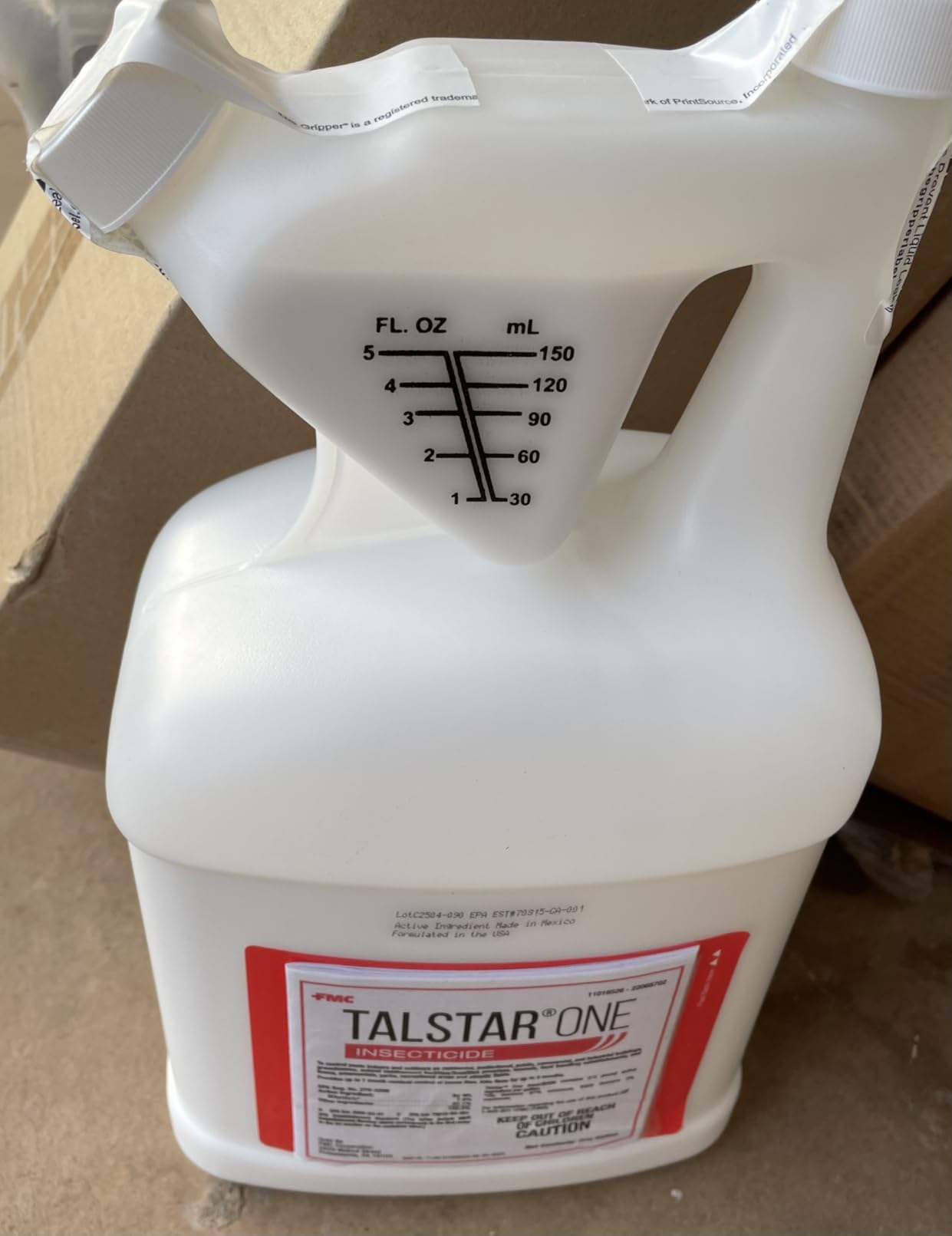 Talstar One jug with the sealed measuring chamber, customer photo