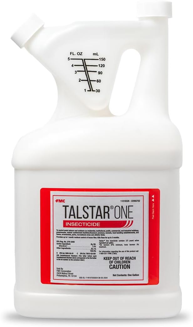 Talstar One insecticide one gallon jug with built-in measuring chamber